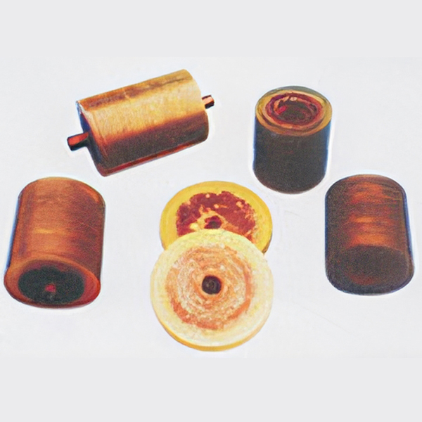 江门聚氨酯橡胶制品厂生产定制的聚氨酯印刷机压纸轮